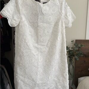 Zara White Lace Dress